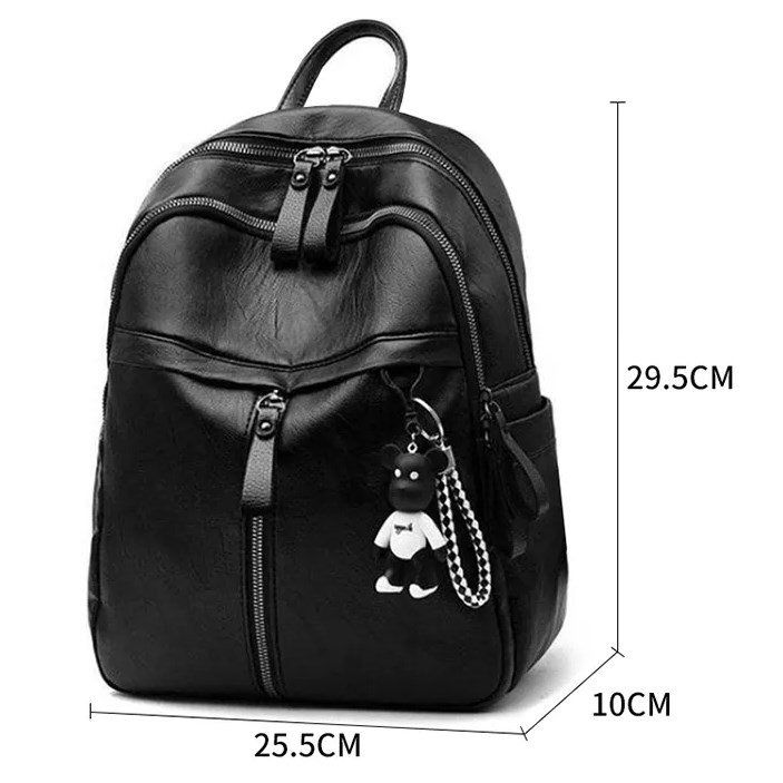 BALO NỮ THỜI TRANG HÀN QUỐC G0030 KIỂU DÁNG MỚI SÀNH ĐIỆU TRẺ TRUNG NĂNG ĐỘNG TẶNG MÓC KHOÁ GẤU CỰC ĐẸP