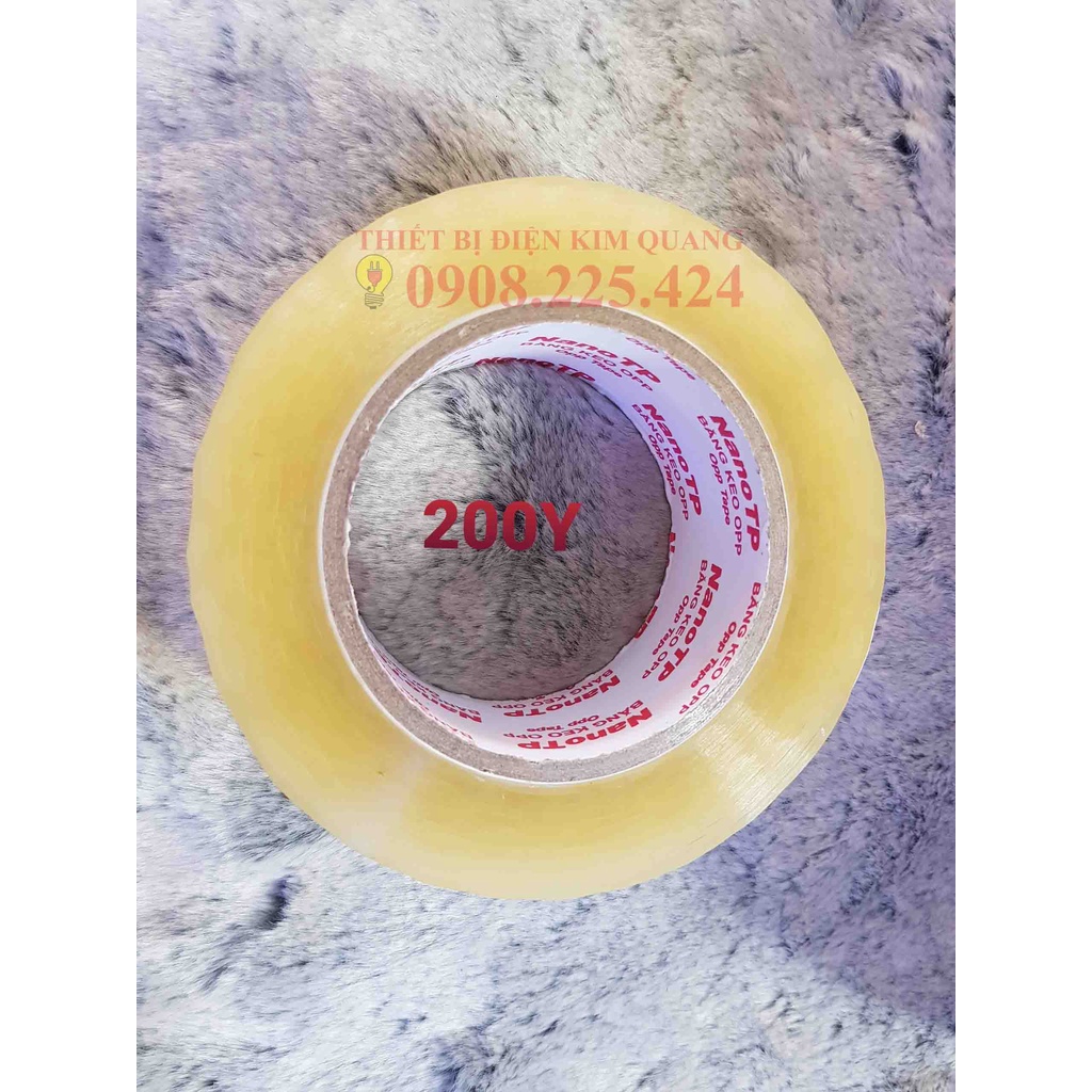 Băng keo TRONG/ĐỤC 100Y/200Y ĐỦ 4.7CM SIÊU DÍNH