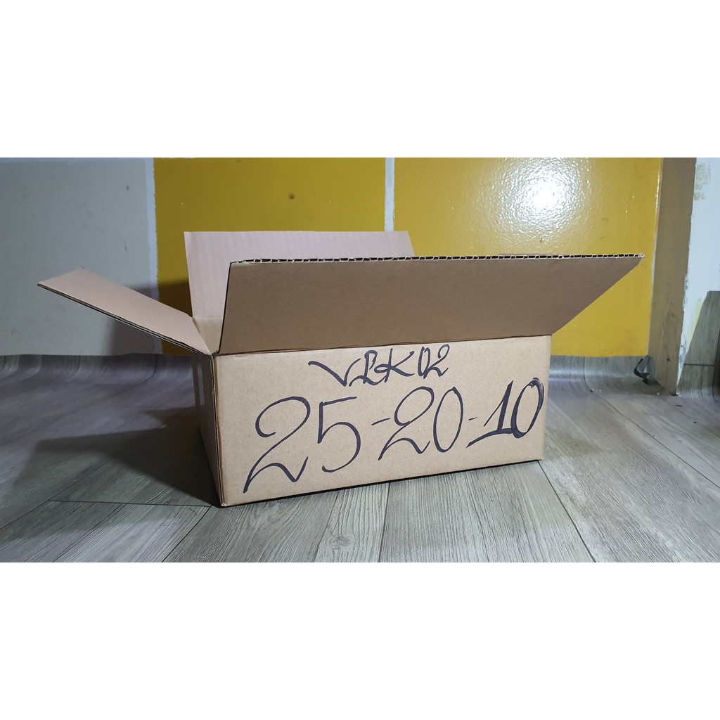 [GIÁ RẺ]20 hộp carton giấy cứng size 25x20x10