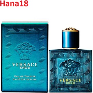 Nước Hoa Nam 5ml Versace Eros, Hana18 cung cấp hàng 100% chính hãng