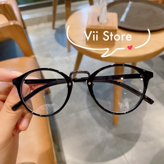 Kính giả cận gọng bầu dẻo - mắt mèo thời trang nữ