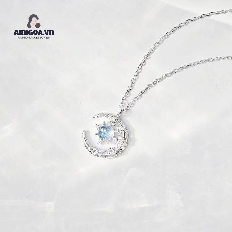 Vòng cổ Hình Mặt Trăng Ngôi Sao Thời Trang Cho Nữ