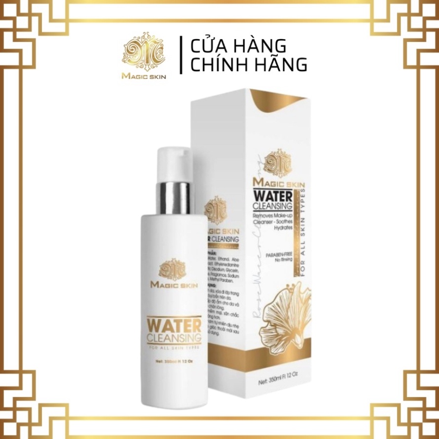 Nước hoa hồng Tonner Magic Skin Water Cleansing ngăn ngừa lão hóa cho da trắng chính hãng Magic Skin