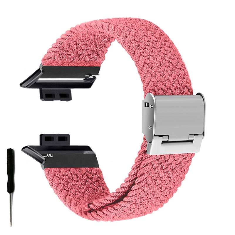 Dây Đeo Thay Thế Bằng Nylon Bện Có Thể Điều Chỉnh Cho Huawei Watch Fit 2