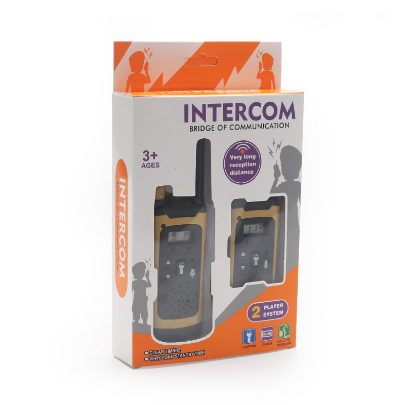 Bộ Đàm Cầm Tay Intercom Cho Bé Cao Cấp 200-300m có đèn Toy's House