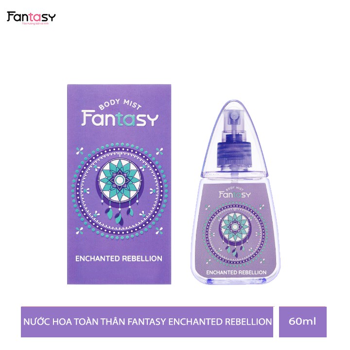 Nước Hoa Toàn Thân Fantasy Enchanted Rebellion 60 ml