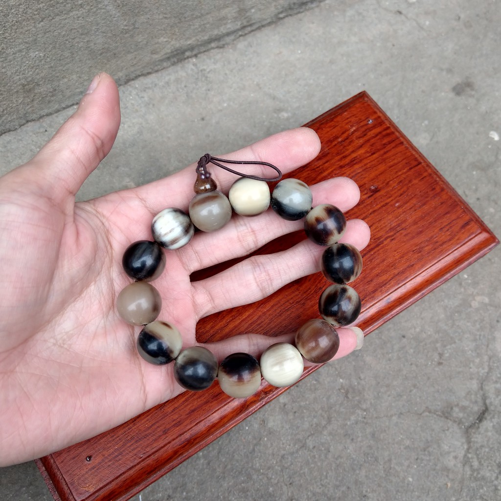 Vòng Sừng Trâu - Vòng Sừng Bò - Size 12,14 mm