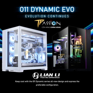 Vỏ case máy tính Lian Li O11 Dynamic EVO Black | Grey | White Trắng – Chính hãng, O11D EVO