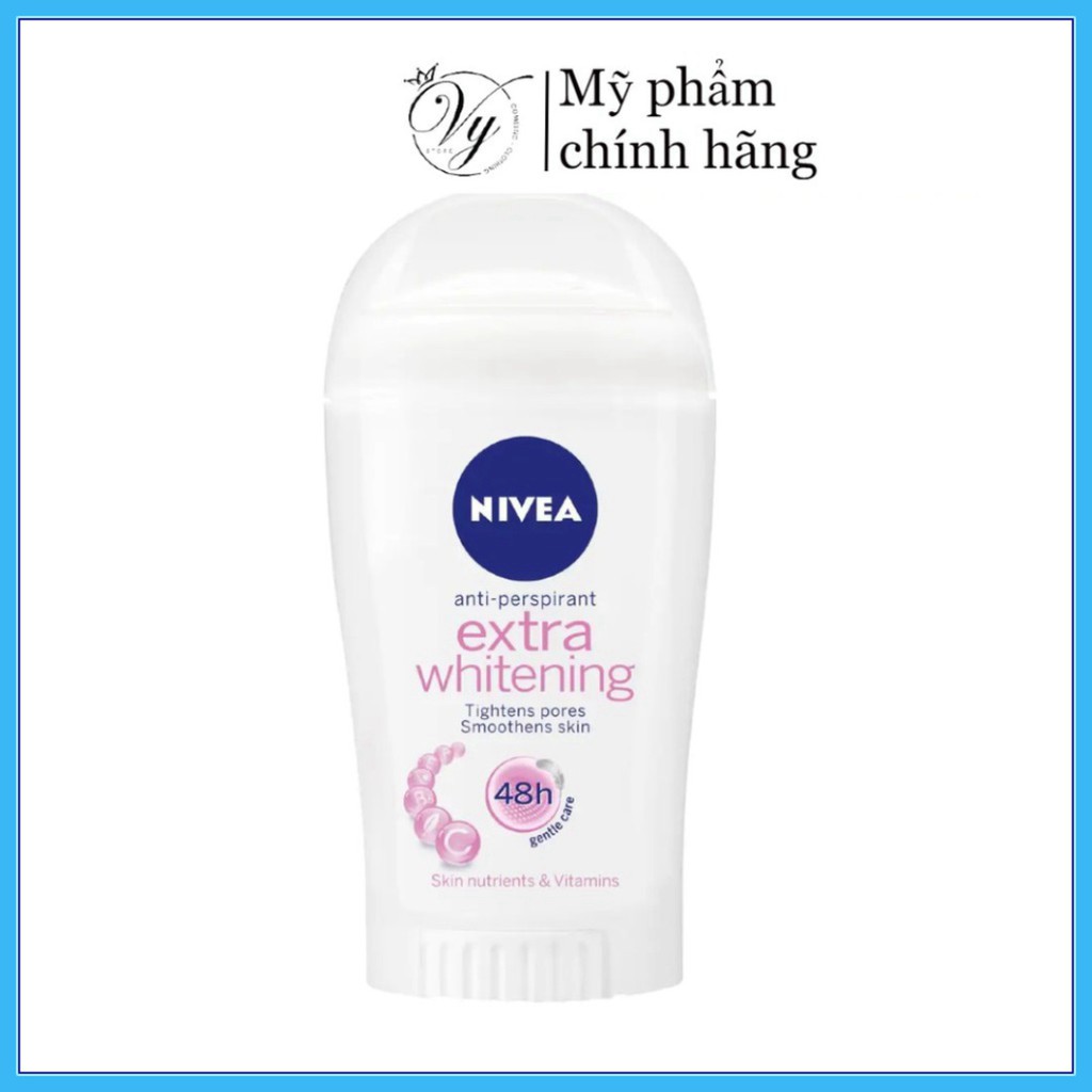 Sáp ngăn mùi Nivea trắng mịn giúp mờ vết thâm 40ml Npp Vy Store