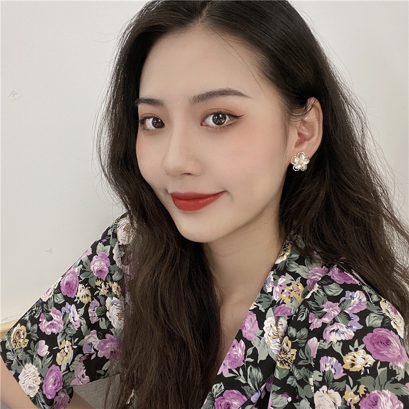 Bông Tai Nhỏ Xinh Tinh Xảo Cao Cấp Thời Trang Hàn Quốc Cho Nữ