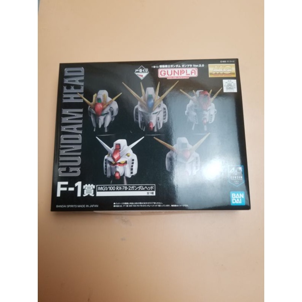 Mô hình 1/100 MG đầu gundam các bản