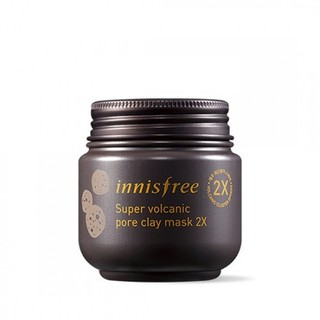 [Auth69] [2 Loại] Mặt nạ đất sét Innisfree Super Volcanic Pore Clay Mask Và Jeju Volcanic pore clay mask - 100ml