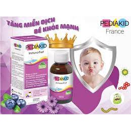 SIRO TĂNG SỨC ĐỀ KHÁNG CHO TRẺ EM PEDIAKID IMMUNO FORTIFIANT (CHAI 125ML)