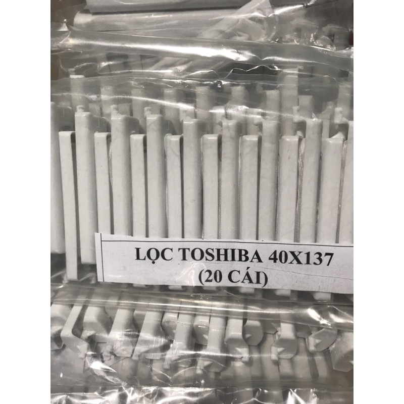 Lưới Lọc Máy Giặt Toshiba Chính Hãng 137mm*40mm ( Túi Lọc Rác Máy Giặt )