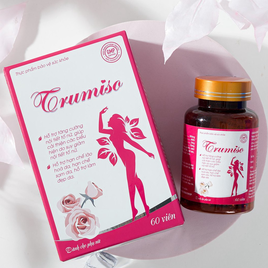 TRUMISO TĂNG VÒNG 1 – VIÊN UỐNG NỘI TIẾT TỐ NỮ (HỘP 60 VIÊN) Chính Hãng | BigBuy360 - bigbuy360.vn