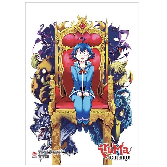 Mô hình giấy Iruma giá đáo 1 đến 8