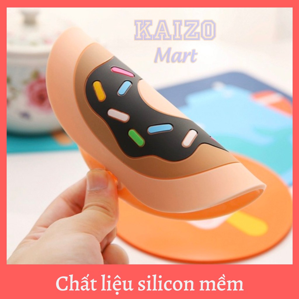 Miếng lót nồi, lót cốc silicon chống trượt chịu nhiệt tốt - Mianz Store