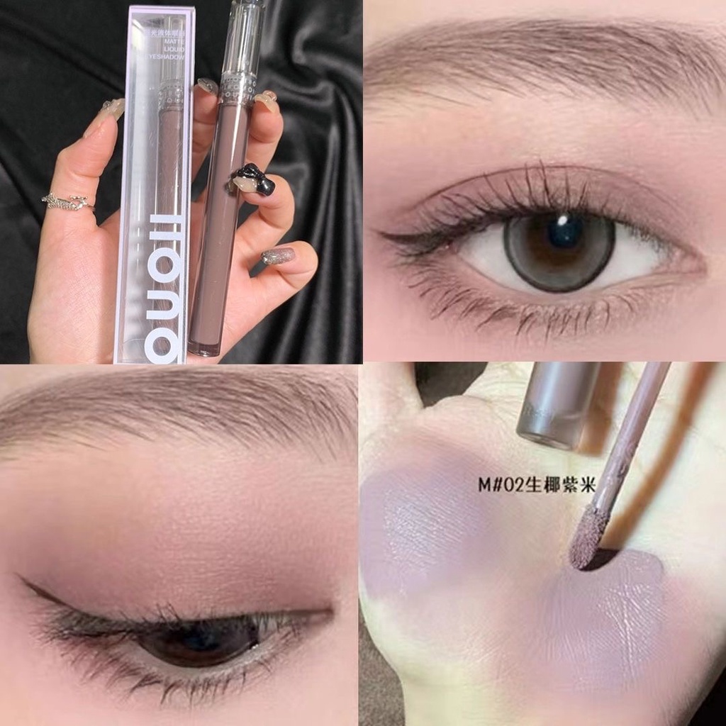 Nhũ Mắt Dạng Lỏng Lấp Lánh Oaoii 8 Màu Sắc Tùy Chọn