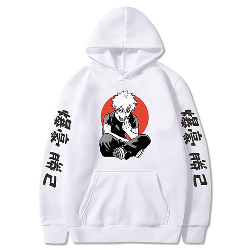 Áo Hoodie My Hero Anime in hình Bakugou Katsuki Áo Nỉ Nam Nữ Harajuku | BigBuy360 - bigbuy360.vn