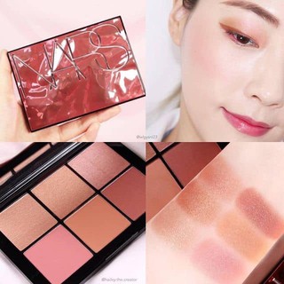 Bảng Phấn Má HỒNG Nars Overlust Cheek Palette 6 Ô
