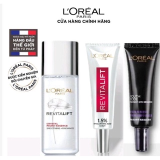 Dưỡng Chất Căng Mướt L'OREAL - Serum Siêu Cấp Ẩm Sáng Da - Hoạt chất trẻ hóa làn da 7.5ml