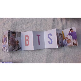 bán lẻ bookmark, postcard, móc khóa, sticker BTS comic