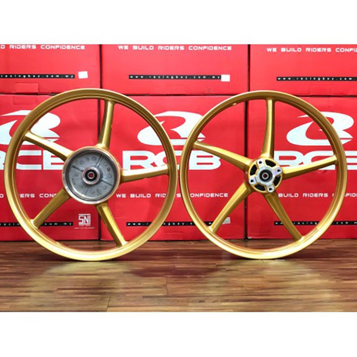 Mâm RCB (Racing Boy) chính hãng 5 cây 1 đĩa ( Sirius, Jupiter, Wave , Exciter 2010)-X135SHOP