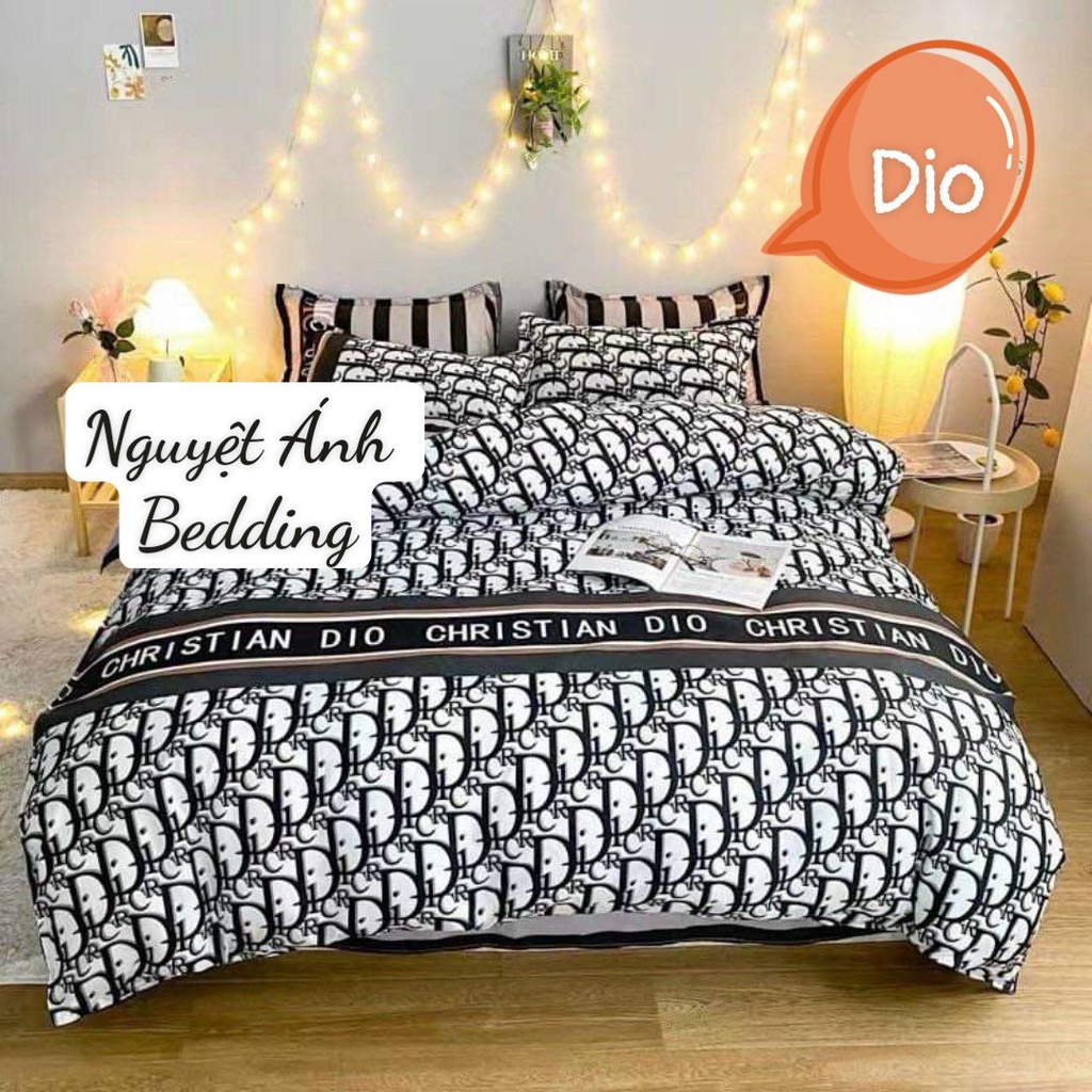 (LƯƠNG VỀ)  Bộ 5 chi tiết: VỎ CHĂN, GA, 3 VỎ GỐI vải poly cotton (Mền đắp mỏng có khoá kéo) mẫu Vũ trụ space
