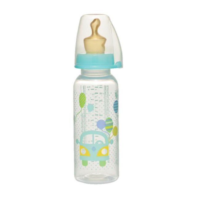 (ĐỨC) BÌNH SỮA PP CỔ THƯỜNG FAMILY 125 ML/ 250ML, NÚM TY CHỈNH NHA, CHỐNG SẶC, BẰNG CAO SU