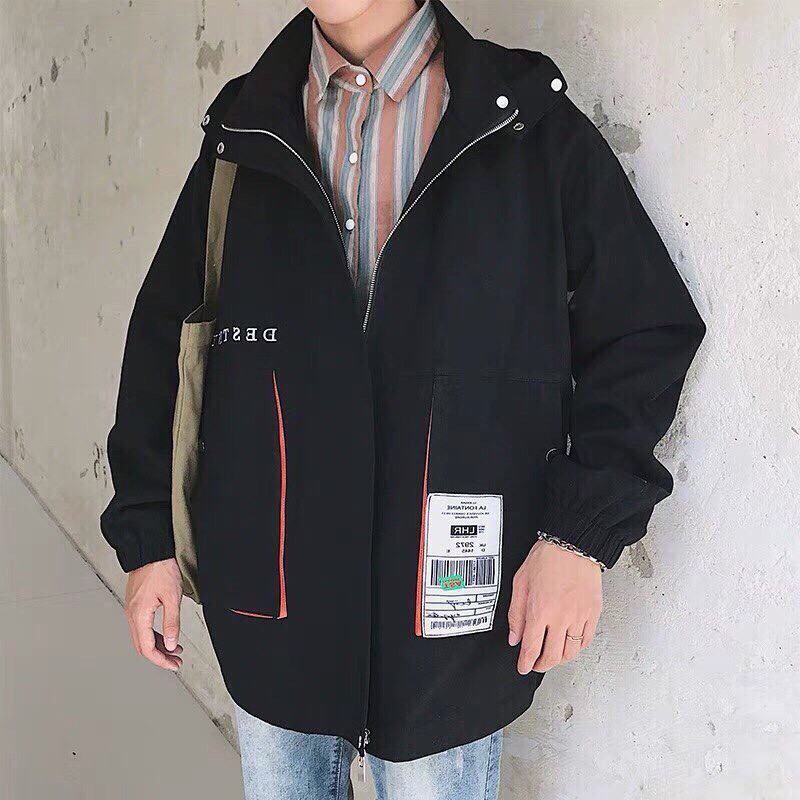 ÁO KHOÁC KAKI - ÁO JACKET BOMBER DESTINY 2 Màu ( có form rộng XL )