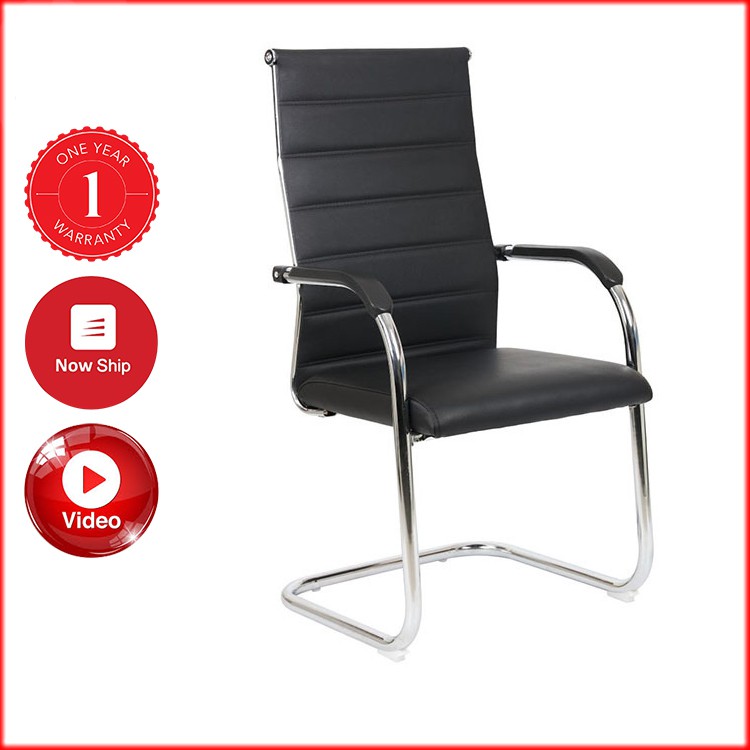 Ghế quỳ da CQ4011 lưng cao chân đúc nguyên khối chắc khỏe - Ghế phòng họp cao cấp