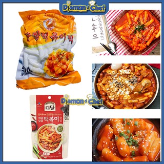 Combo Bánh gạo tokbokki 500G kèm 150G Sốt