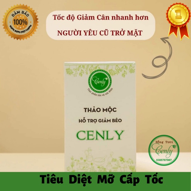 CENLY ❤️ THẢO MỘC HỖ TRỢ GIẢM BÉO ❤️ HÀNG CHÍNH HÃNG ( giảm từ 3 đến 8kg )