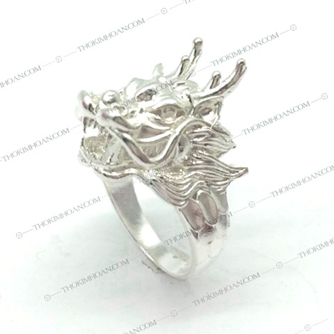 Nhẫn rồng bạc nam - MDJ