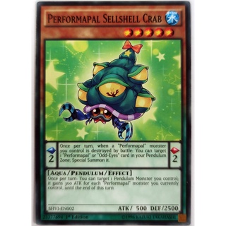 [Thẻ Yugioh] Performapal Sellshell Crab |EN| Common