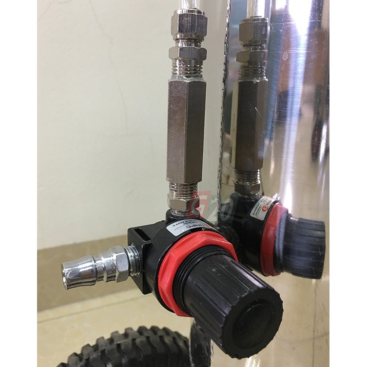 BÌNH TẠO BỌT TUYẾT 40L LÀM BẰNG INOX 304 SIÊU BỀN, SẢN XUẤT TẠI VIỆT NAM CÓ SẴN CẦN PHUN BỌT