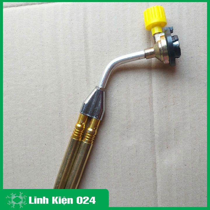 Đèn khò gas đôi đầu khò gas mini
