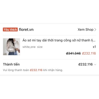 Pass áo sơ mi floret.vn.