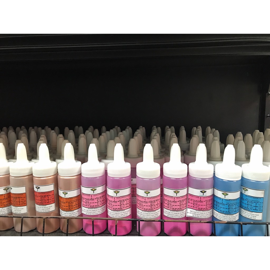 Bột Màu Nhũ Trăng Vàng 10g Các Màu