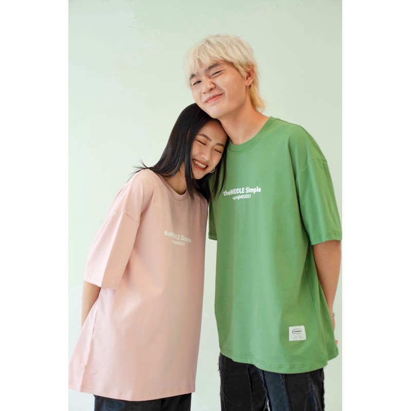 Áo thun T-shirt SIMPLE THE MIDDLE (nhiều màu) | BigBuy360 - bigbuy360.vn