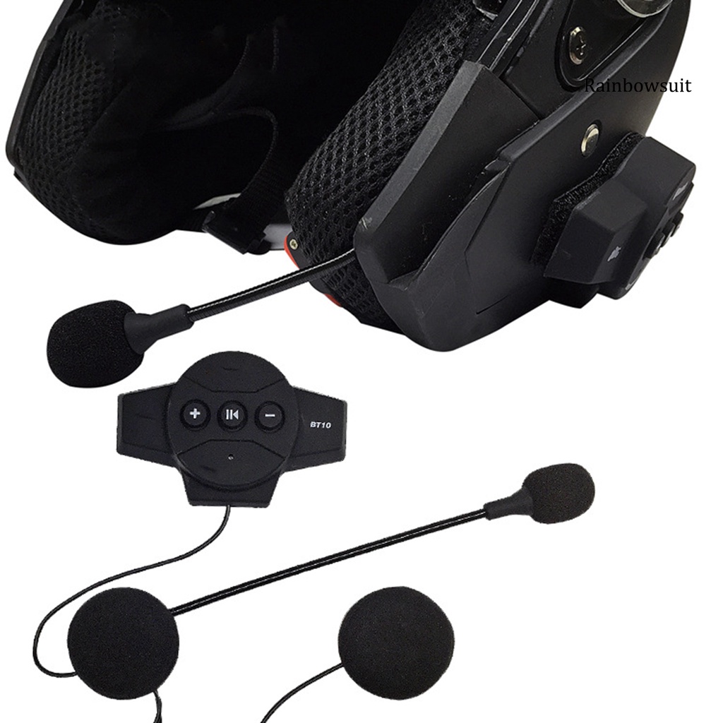 RB- BT10 Bluetooth 4.1 Mini Motor Bike Interphone Headphone with Microphone