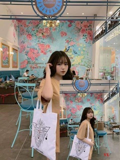 [Túi tote] Túi vải sư tử BLA0719