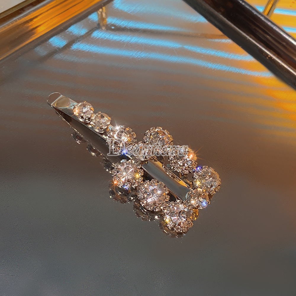 1 Kẹp Tóc Đính Kim Cương Giả Hợp Thời Trang Cho Nữ