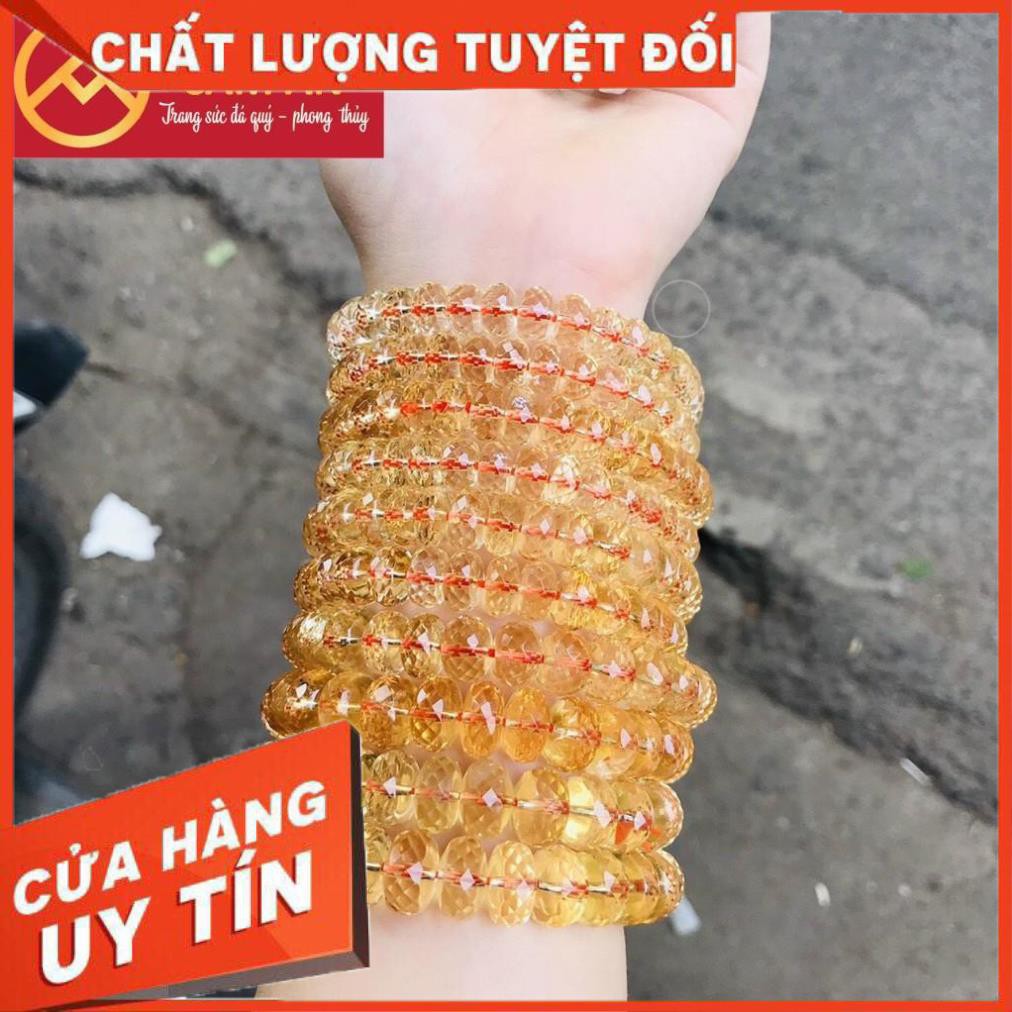 [Hàng Xịn 100%] Vòng Tay T.A Vàng Mài Giác KT12 mm TAV01