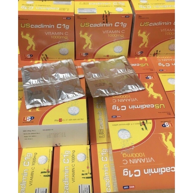 Viên nén sủi Vitamin C 1000mg