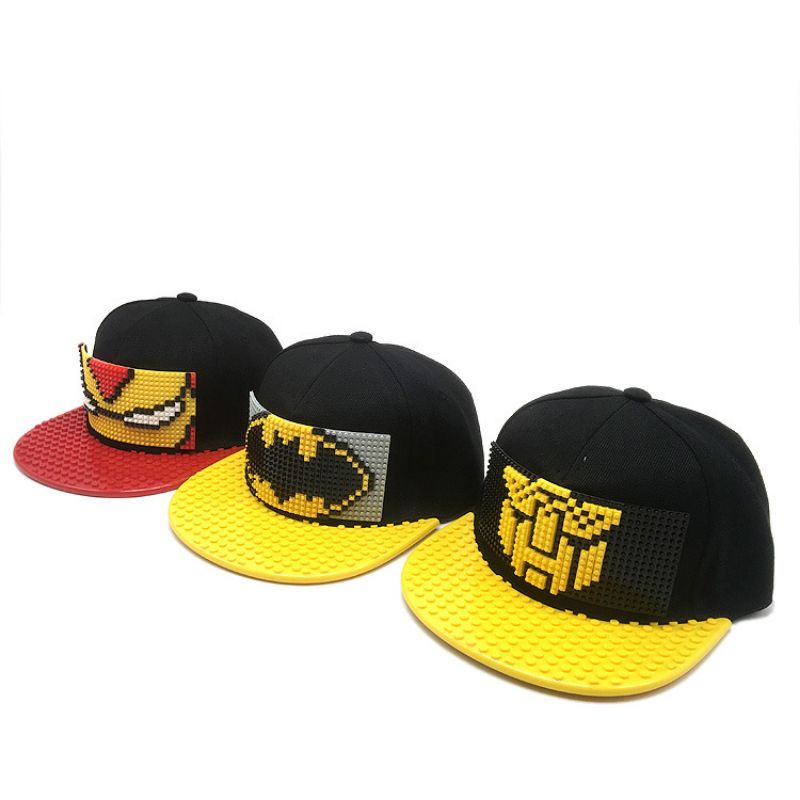 Nón ghép Le.go - Mũ lưỡi trai cho bé trai Hiphop Lego siêu Xịn cho cho bé trai, bé gái.