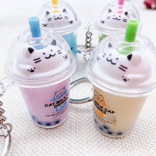 Móc Khóa Hình Ly Trà Sữa Dễ Thương