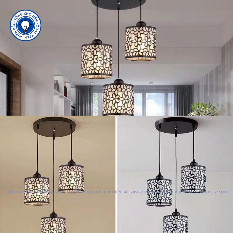 Đèn Thả Bàn Ăn_Đèn Trang Trí Bàn Ăn Phòng Bếp Bh 24 Tháng