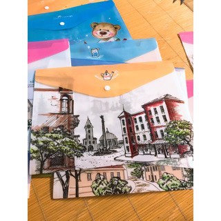 Túi my clear hình, cặp đựng tài liệu