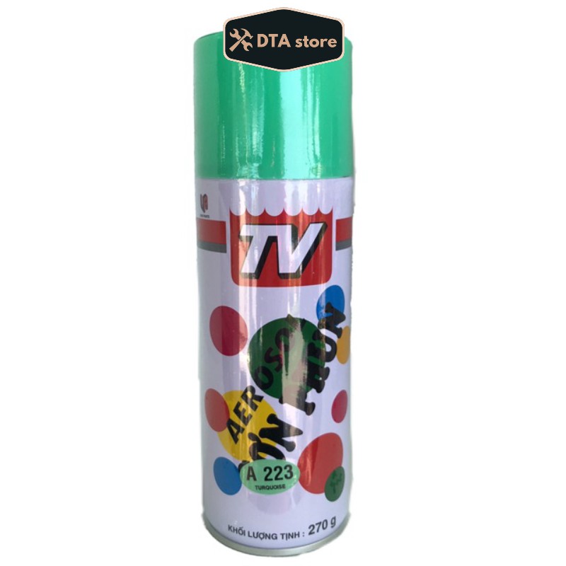 Sơn xịt ATM / xịt TV Đủ Màu 270gr CHÍNH HÃNG